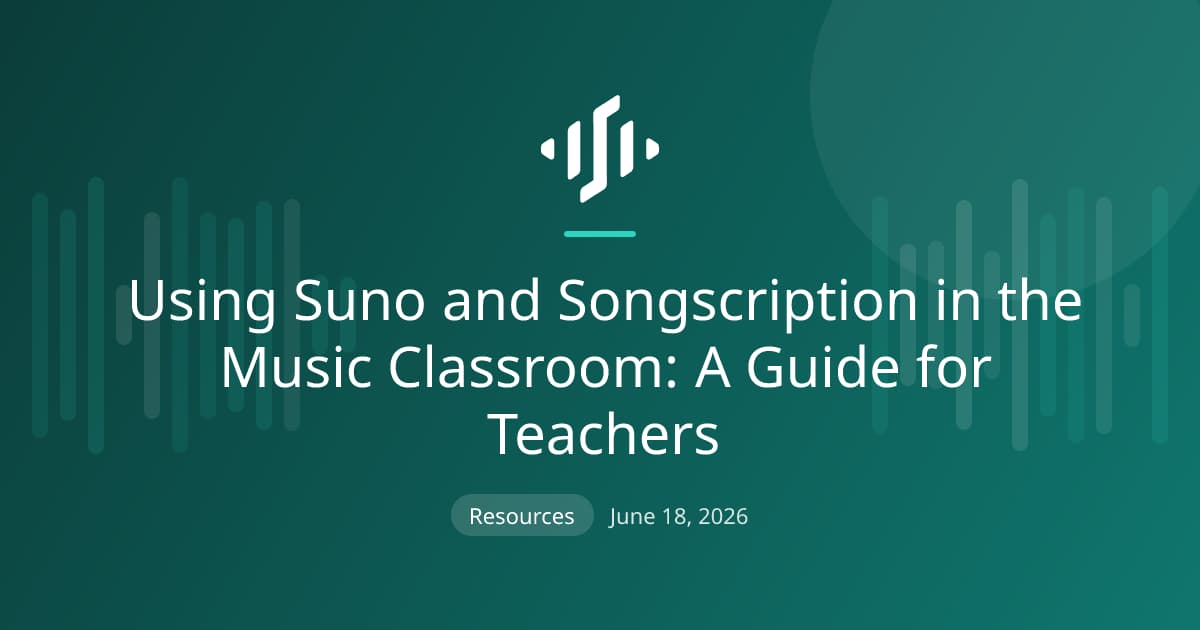 Using Suno and Songscription in the music classroom: classroom uses, concerns, and keeping theory in the loop
